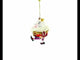 Regal Egg King Blown Glass Christmas Ornament