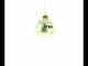 Flag of Iran Glass Ball Christmas Ornament 3.25 Inches (Made in Ukraine)