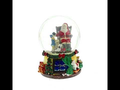 Gift List for Santa Musical Water Snow Globe