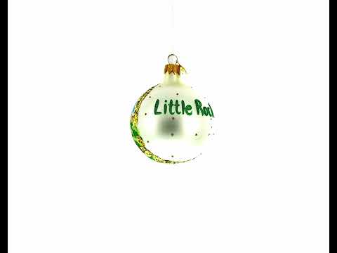 Central High School National Historic Site, Little Rock, Arkansas, USA Glass Ball Christmas Ornament 3.25 Inches