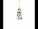 Dalmatian Puppy Mini Glass Christmas Ornament