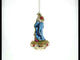 Nativity Scene Sacred Blown Glass Christmas Ornament