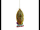 Reverent Virgin Mary Blown Glass Christmas Ornament