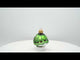 Happy Turtle Mini Glass Christmas Ornament