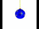 Serene Silent Night Nativity Scene- Glass Ball Christmas Ornament 3.25 Inches