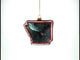 Arkansas State Landmarks Blown Glass Christmas Ornament