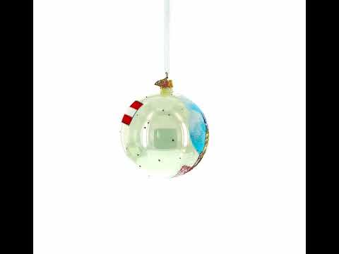 St. Stephen's Cathedral, Vienna, Austria Glass Ball Christmas Ornament 4 Inches