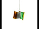 Flag of Ireland - Blown Glass Christmas Ornament