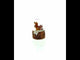 Pinecone Pal Mini Water Snow Globe: Ardilla con un amigo loco