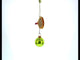 Sporty Tennis Racket and Ball - Blown Glass Christmas Ornament