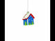 Christmas Dogs in Doghouse Blown Glass Christmas Ornament