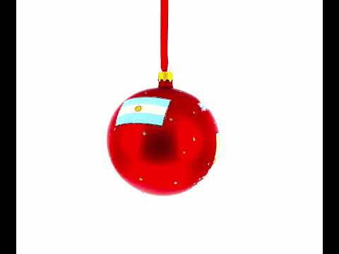 Puerto Madero, Buenos Aires, Argentina Glass Ball Christmas Ornament 4 Inches