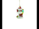 Gifts Galore: Santa's Mailbox with Gifts Blown Glass Christmas Ornament