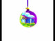 Raleigh, North Carolina, USA Glass Ball Christmas Ornament 4 Inches