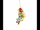 Cat the Astronaut Blown Glass Christmas Ornament