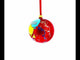 Festive Celebration Glass Ball Christmas Ornament 4 Inches