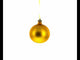 Bull Market Wins over Bear Market Glass Ball Christmas Ornament 3.25 Inches