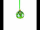 1908 Alexander Palace Royal Egg Green Glass Ball Christmas Ornament 3.25 Inches