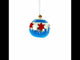 Adorno navideño con bola de cristal con bandera y paisaje urbano de Chicago, 4 pulgadas