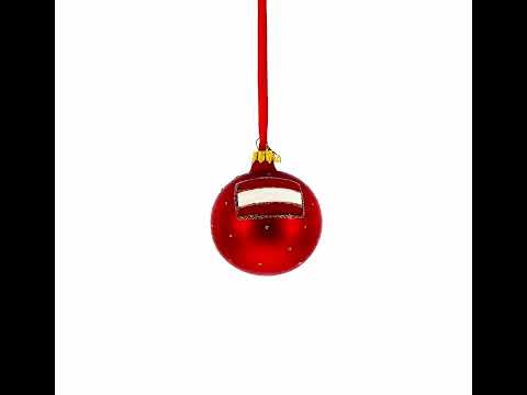 Schonbrunn Palace, Vienna, Austria Glass Ball Christmas Ornament 4 Inches