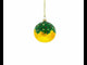 Horse with Floating Balloons Glass Ball Christmas Ornament 3.25 Inches