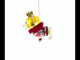 Chihuahua Blown Glass Christmas Ornament