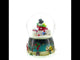 Snowman, Polar Bears, and Penguins Musical Spinning Snow Globe