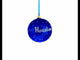 Houston, Texas Glass Ball Christmas Ornament 4 Inches