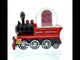 Train with Picture Frame Musical Christmas Water Snow Globe