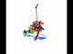 Boat with Tree and Present Glass Christmas Ornament