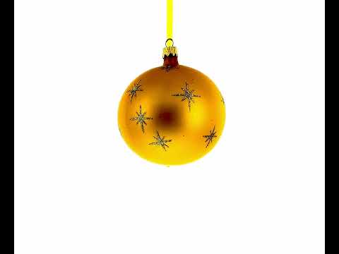 Glass Ball Christmas Ornament 3.25 Inches