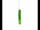 Slice of Lime Blown Glass Christmas Ornament