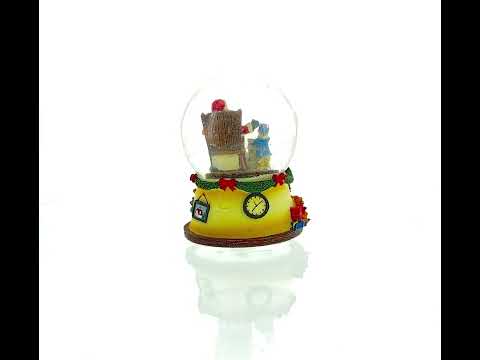 Gift List for Santa Musical Water Snow Globe