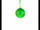 I Love Running Blown Glass Ball Christmas Ornament 3.25 Inches