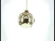 Adorno navideño de bola soplada de cristal de estrella con joyas deslumbrantes