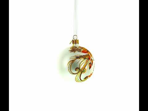 Coneflowers Glass Ball Ornament