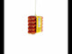 Hot Dogs Blown Glass Christmas Ornament