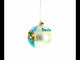 Bora Bora, French Polynesia Glass Ball Christmas Ornament 4 Inches