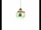 Flag of Vietnam Glass Ball Christmas Ornament 3.25 Inches