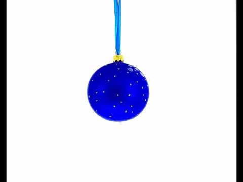 Housekeeper (Maid) Glass Ball Christmas Ornament 3.25 Inches