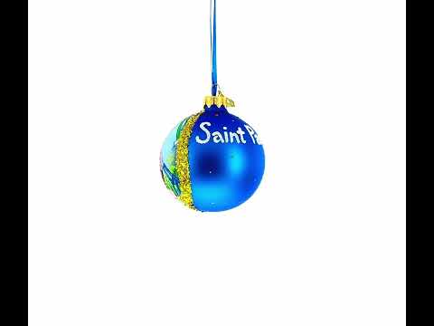 State Fair, St Paul, Minnesota, USA Glass Ball Christmas Ornament 3.25 Inches