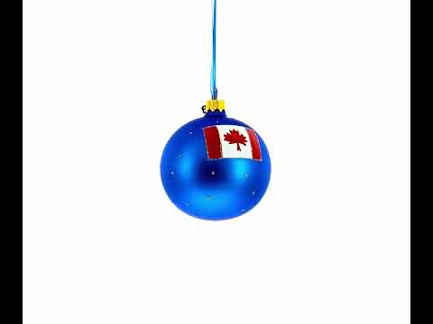 Notre-Dame Basilica, Montreal, Canada Glass Ball Christmas Ornament 3.25 Inches