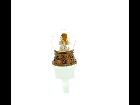 Golden Angel Mini Water Snow Globe