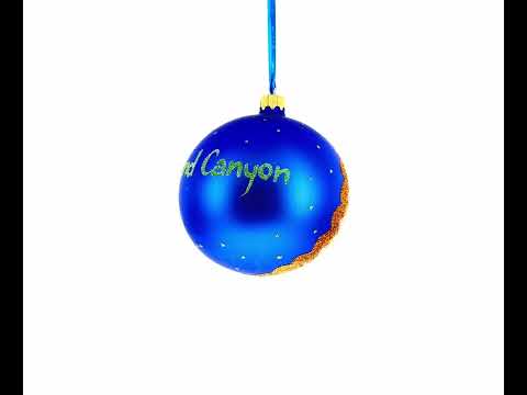 Grand Canyon National Park, Arizona Glass Ball Christmas Ornament 4 Inches