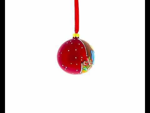 School Teacher Blown Glass Ball Christmas Ornament 3.25 Inches