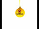 I Love Knitting Blown Glass Christmas Ornament 3.25 Inches