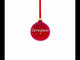 Caregiver Glass Ball Christmas Ornament 3.25 Inches