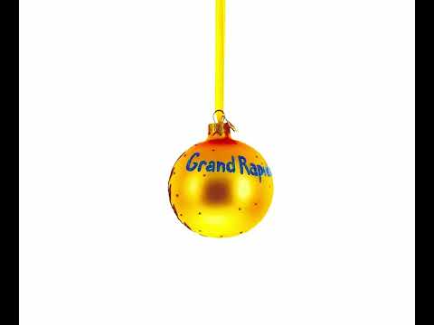 Frederik Meijer Gardens & Sculpture Park, Grand Rapids, Michigan, USA Glass Ball Christmas Ornament 3.25 Inches