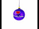 Los Angeles, California, USA Glass Ball Christmas Ornament 4 Inches