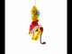 Stylish Monkey Blown Glass Christmas Ornament